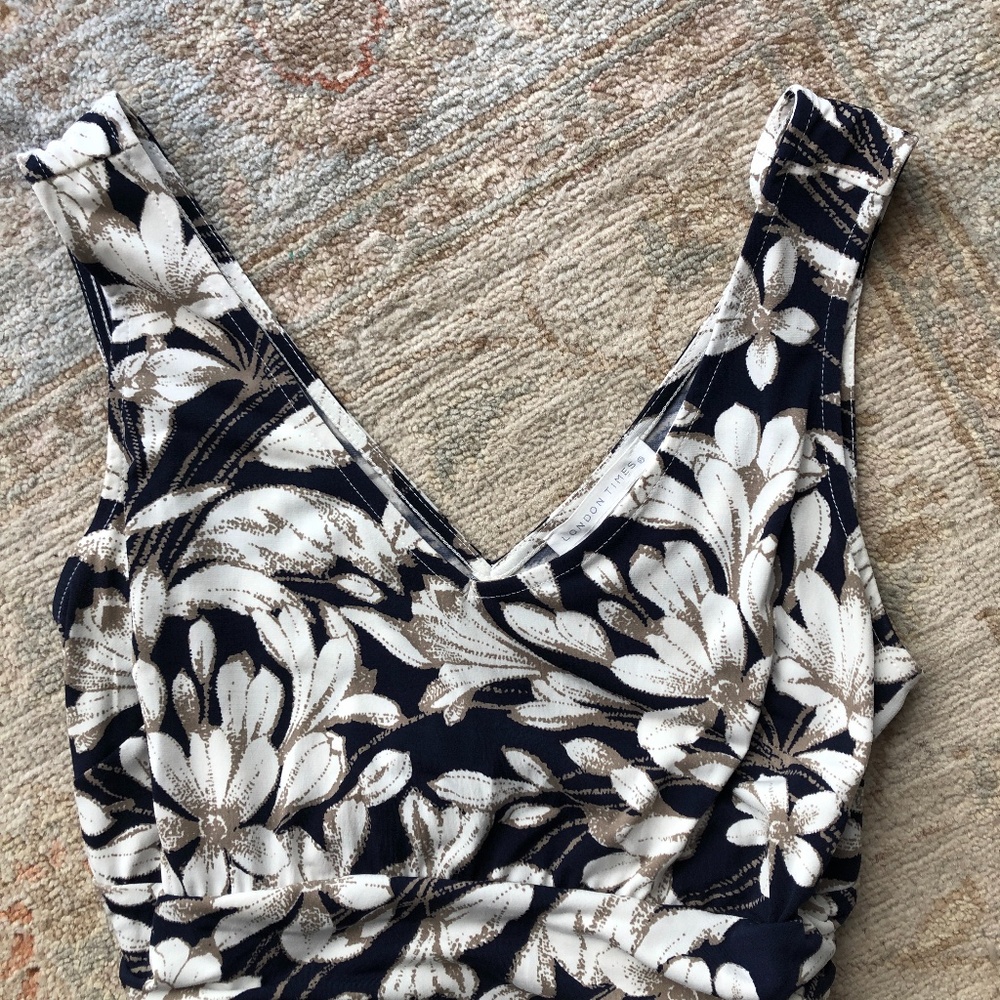 London Times No-Iron Maxi Dress